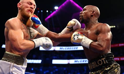 mayweather-mcgregor|Floyd Mayweather defeats Conor McGregor by TKO in 10th round .